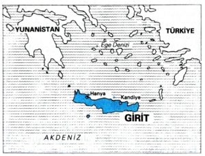 Girit Adası,Tarihi,İklimi,Coğrafi Özellikleri